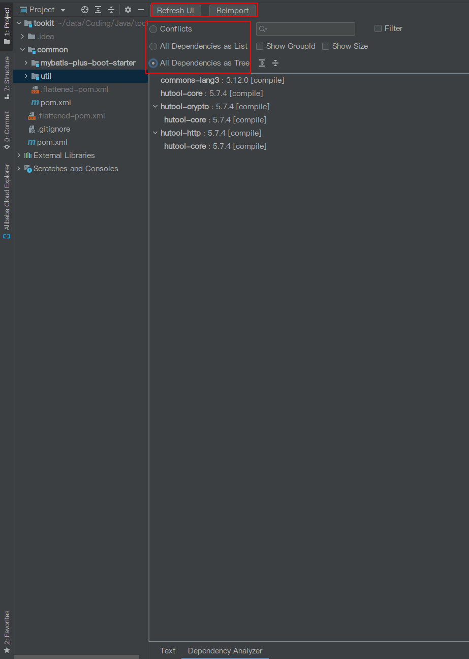 idea-plugin-maven-helper-dependencies-analyzer